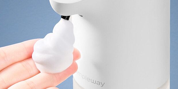 Дозатор сенсорный для мыла-пены Simpleway Automatic Induction Washing machine (White) - 4