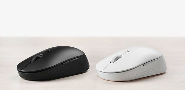 Мышь Xiaomi Mi Dual Mode Wireless Mouse Silent Edition Receiver WXSMSBMW02 (White) - 4