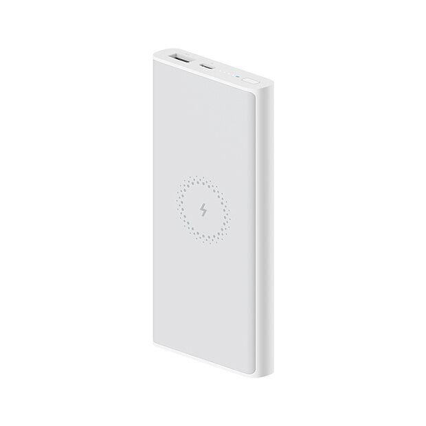 Беспроводной внешний аккумулятор Xiaomi Mi Wireless Power Bank 10000 mAh PLM11ZM (White) - 2