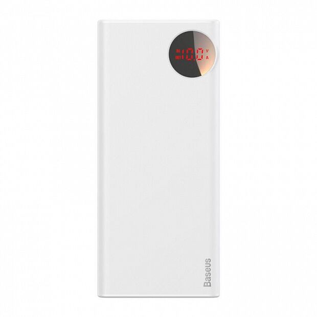 Внешний аккумулятор Baseus Bright Moon PD3.0 Fast Charge Mobile Power 20000mAh (White/Белый) - 1