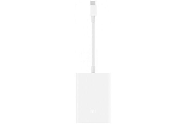 Mi USB-C to VGA and Gigabit Ethernet Multi-Adapter (White) - 3